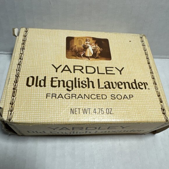 Vintage Bar of Yardley English Lavender Bar Soap 4.75oz - New in Box Men's Scent - Picture 1 of 3